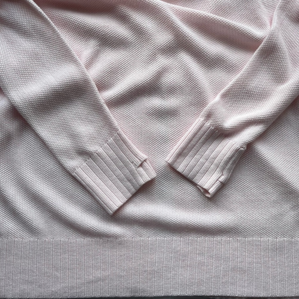 Lululemon Sincerely Yours Sweater / Size 10 / Pink Glow Cashlu Relaxed - Picture 6 of 10